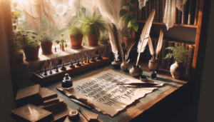 Calligraphy serves as an artistic hobby which enables you to express your creative self
